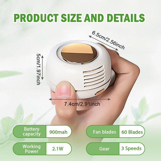 Silent Portable Mini Bladeless Fan