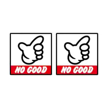 NO GOOD JDM Body Sticker Car Decal