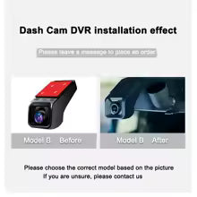 DVR Dash Cam Camera 24H WIFI
