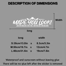 Made You Look Banner